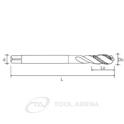 SC4200 BOX Набор свёрл твердосплавных DRILLANT, BLACK HVA, BRIGHT Helion